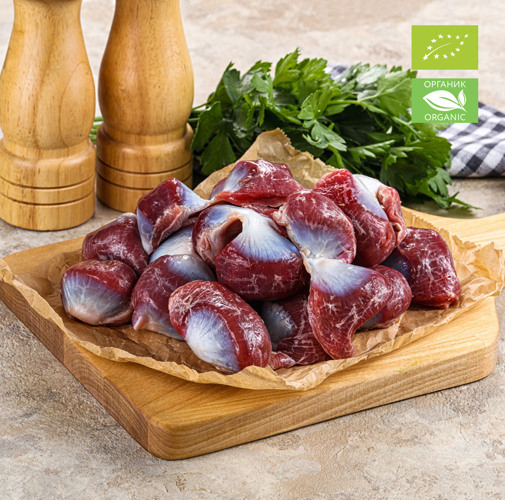 П/ф субпродукты куриные охл.: Желудок ОРГАНИК