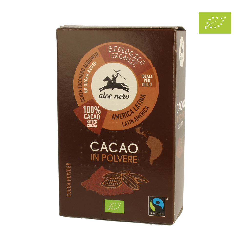 Какао-порошок 75 г БИО Alce Nero